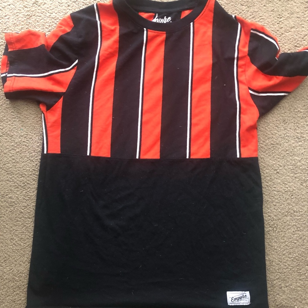Empyre Red and Black Striped T
